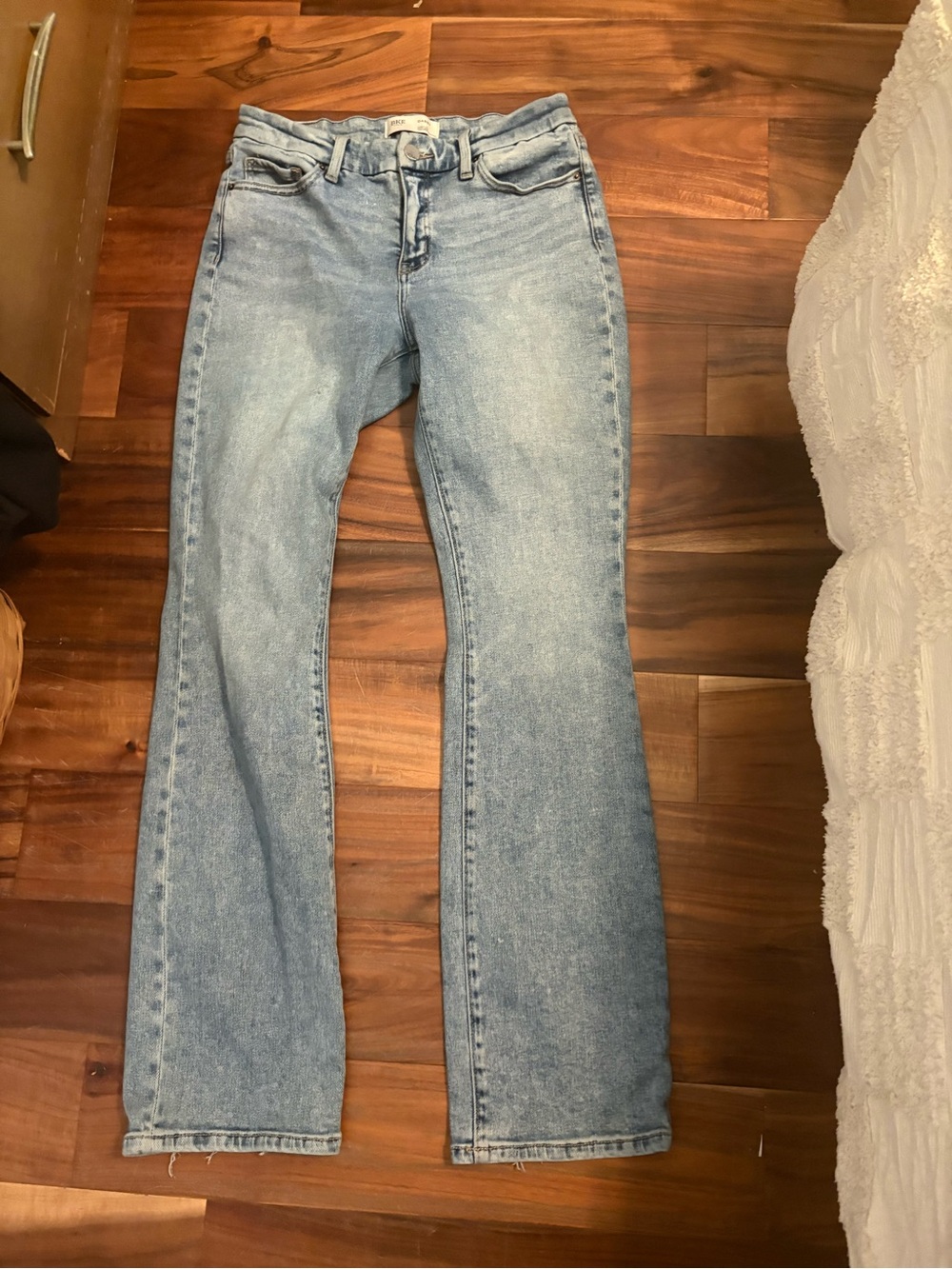 BKE Gabby Curvy Fit High Rise Tailored Bootcut Jeans 26x32 (1333)
